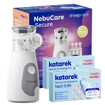 Zestaw do nebulizacji NebuCare Secure / Katarek