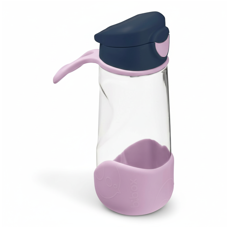 Sportowa butelka tritanowa 450ml - Indigo Rose / b.box