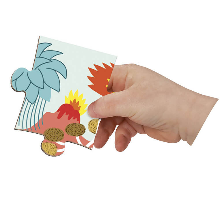 Magnetyczne puzzle Dinozaury Magneti'puzzles 24 el. 3+ / Janod