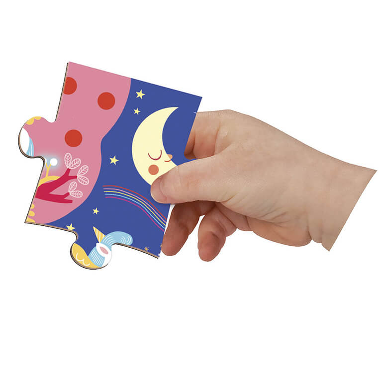 Magnetyczne puzzle Jednorożce Magneti'puzzles 24 el. 3+ / Janod