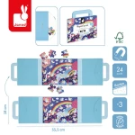 Magnetyczne puzzle Jednorożce Magneti'puzzles 24 el. 3+ / Janod