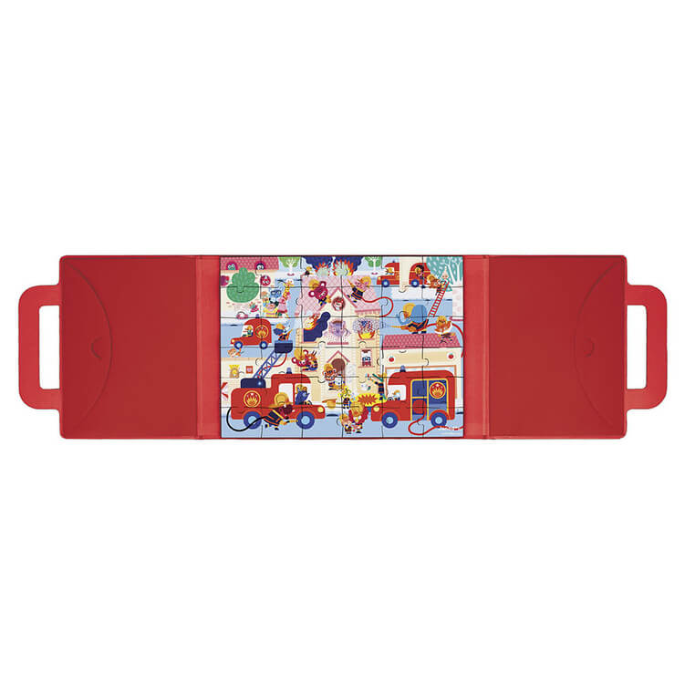 Magnetyczne puzzle Straż pożarna Magneti'puzzles 36 el. 4+ / Janod