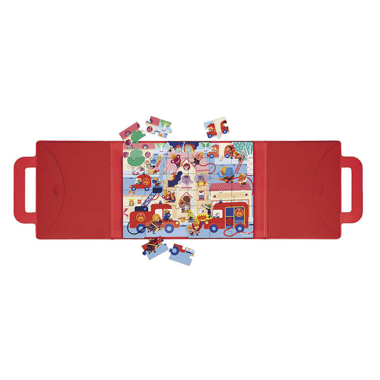 Magnetyczne puzzle Straż pożarna Magneti'puzzles 36 el. 4+ / Janod