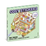Zestaw kreatywny Scenki do wyklejania z mini naklejkami i pęsetą Cosy stickers - Ciężarówka / Janod