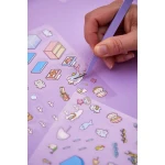 Zestaw kreatywny Scenki do wyklejania z mini naklejkami i pęsetą Cosy stickers - Ciężarówka / Janod