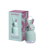 Butelka termiczna ze słomką Mini Spookie, 200 ml - Undead Bunny / Asobu Halloween