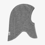 Kominiarka wełniana w prążek - Medium Grey Melange / HUTTEliHUT