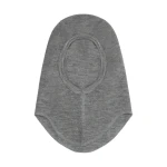 Kominiarka wełniana w prążek - Medium Grey Melange / HUTTEliHUT