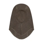 Kominiarka wełniana w prążek - Brown Melange / HUTTEliHUT