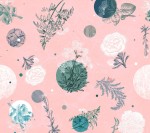 Szlafrok / kimono bambusowe - Rose Garden / Lullalove