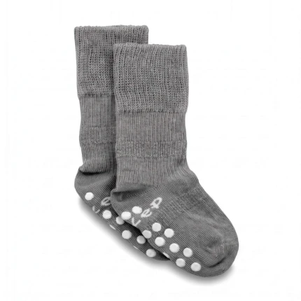 Skarpetki z antypoślizgiem Stay-on-Socks Antislip, Pebble Grey/ KipKep