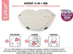 Śliniak bawełniany 3w1 - Cookie, 2szt. / KipKep