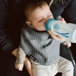 Śliniak bawełniany 3w1 - Grey, 2szt. / KipKep