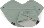 Śliniak bawełniany 3w1 - Pale Green, 2szt. / KipKep