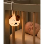 Lampka nocna do zawieszania Moonlight Friends - Pies TOBY / Rabbit&friends
