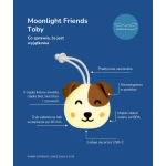 Lampka nocna do zawieszania Moonlight Friends - Pies TOBY / Rabbit&friends