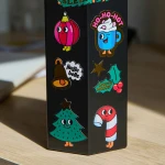 Odlotowe winylowe naklejki - CHRISTMAS / OMY