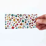 Odlotowe winylowe naklejki - WINTER SHOP / OMY