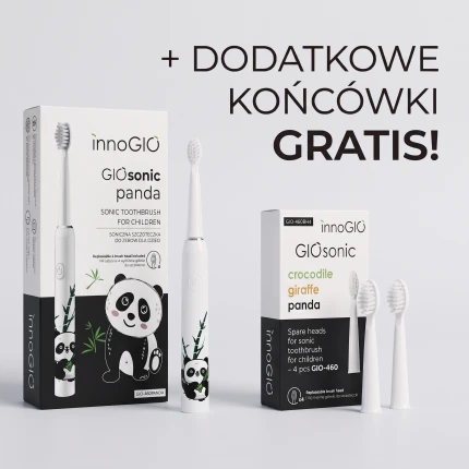 Soniczna szczoteczka GIOsonic Panda / InnoGIO