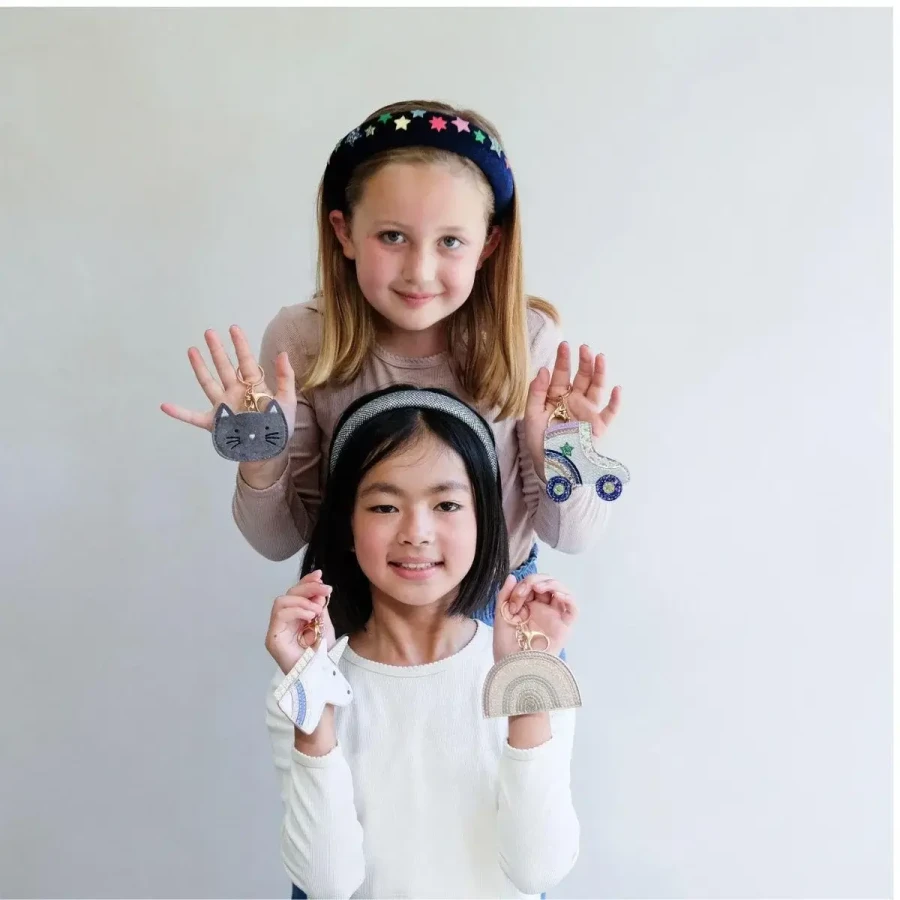 Brokatowy brelok Glitter Cat / MIMI&LULA
