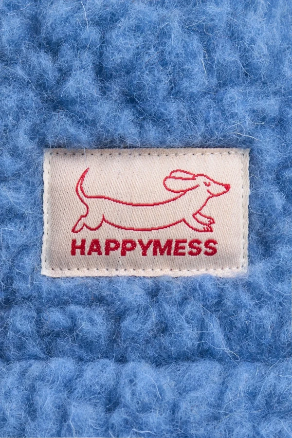 Dziecięcy kapelusz merino - ice blue / Happymess