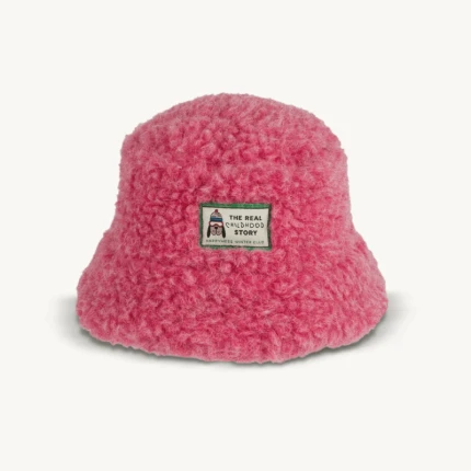 Dziecięcy kapelusz merino - dusty pink / Happymess