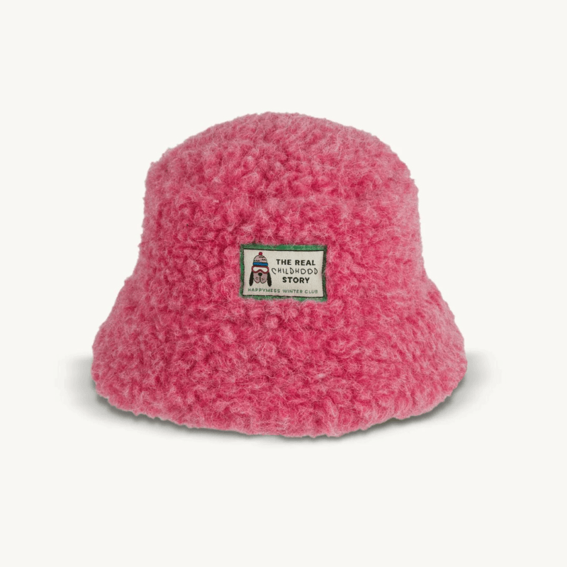 Dziecięcy kapelusz merino - dusty pink / Happymess