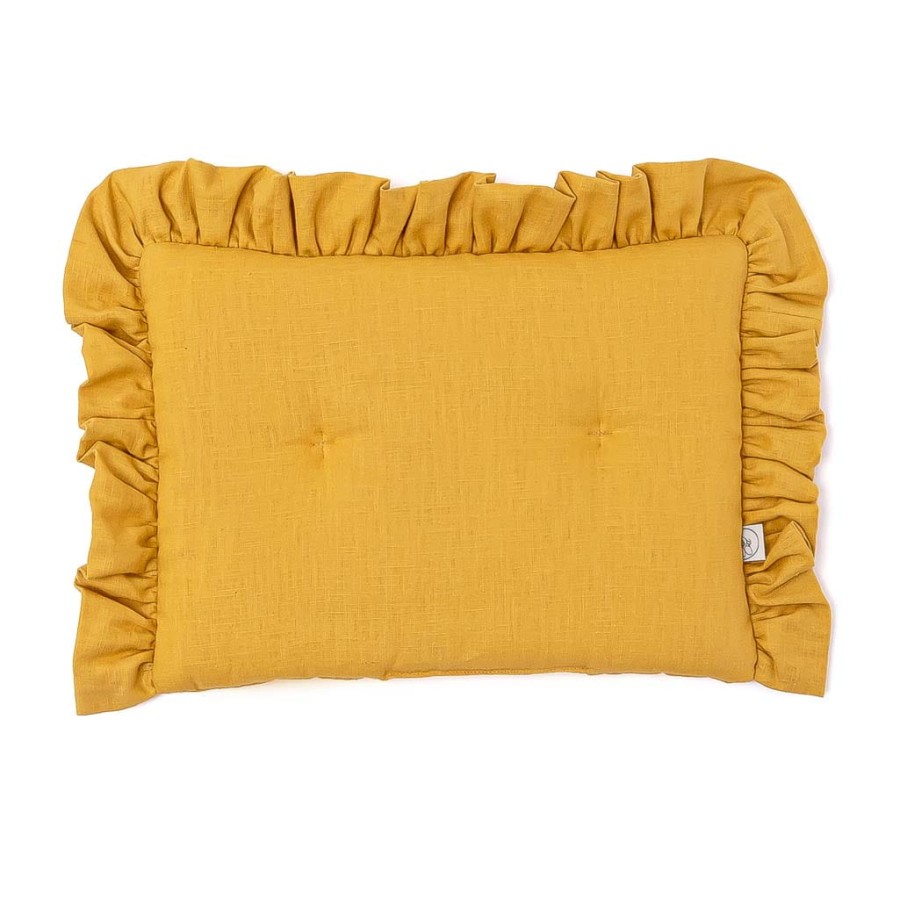 Pościel dziecięca LNIANA musztarda / Cosy Cott