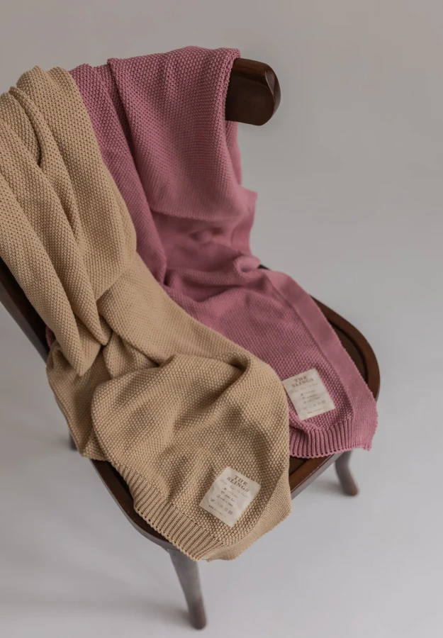 Bawełniany kocyk Softie Almond / The Slings