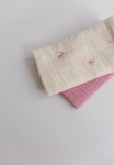 Zestaw Mini pieluszek muślinowych Pink Flora & Raspberry, 2szt. / The Slings