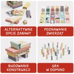 Gra zręcznościowa: Jakie to zwierzę? Układanie wieży, 3+ / Topbright