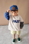 Bluza z bawełny organicznej GOTS Little Gang Free milky / Lassig