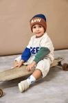 Bluza z bawełny organicznej GOTS Little Gang Free milky / Lassig