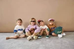 Bluza z bawełny organicznej GOTS Little Gang Free milky / Lassig