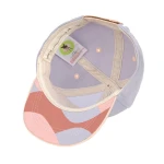 Czapka z daszkiem dziecięca Little Gang Cherry - lilac peach / Lassig