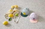 Czapka z daszkiem dziecięca Little Gang Cherry - lilac peach / Lassig