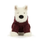 Terrier Kremowy w Swetrze 25 cm / Jellycat