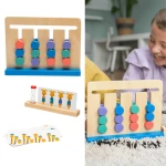 Układanka Logiczna Żyrafa z Klepsydrą 4+ gra na spostrzegawczość i skupienie / BS Toys