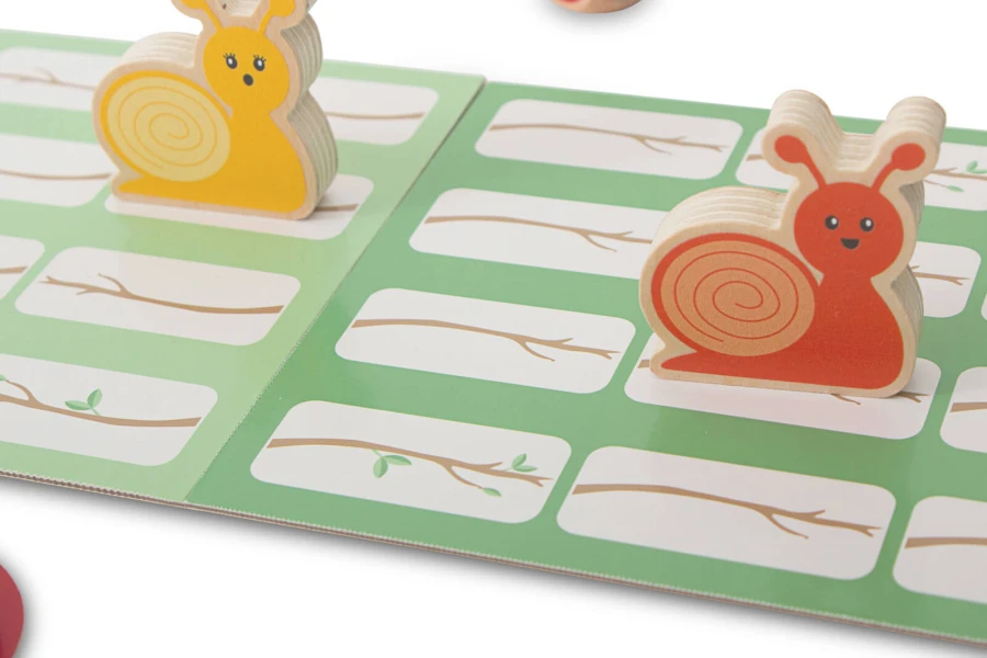 Wyścig Ślimaków - emocjonująca gra planszowa 4+ / BS Toys