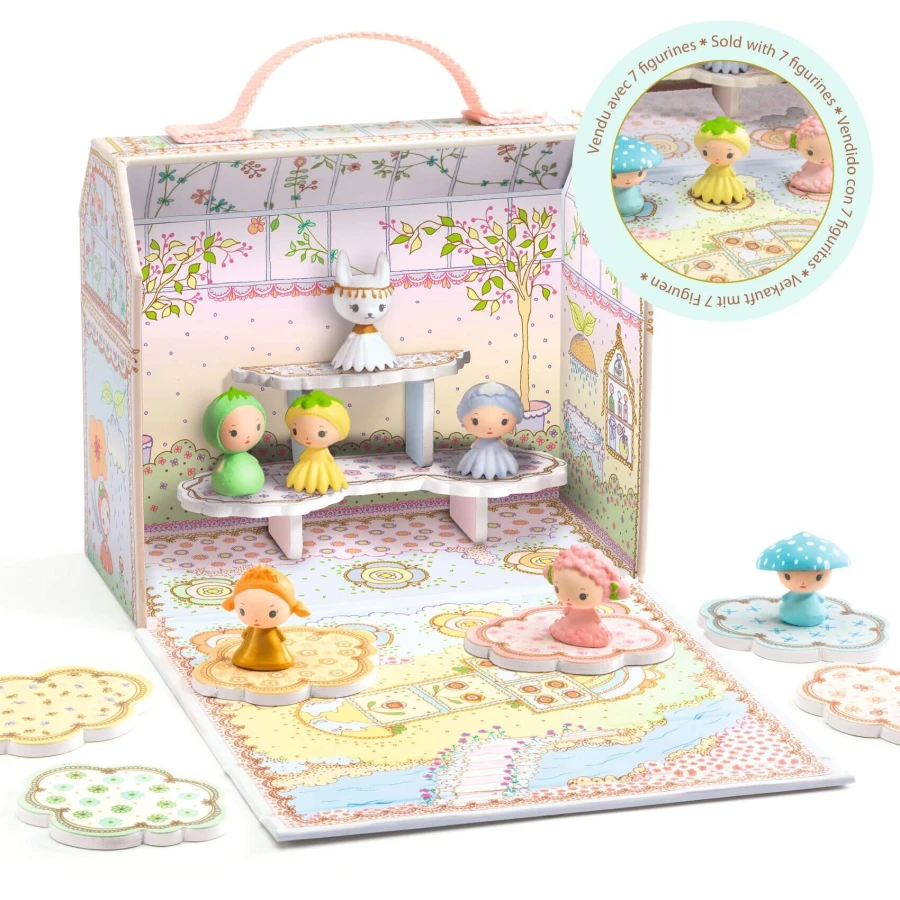 Mini domek walizka TINY MINI - TINYLY / Djeco