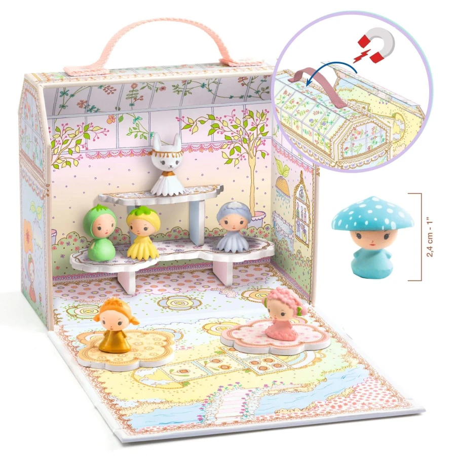 Mini domek walizka TINY MINI - TINYLY / Djeco