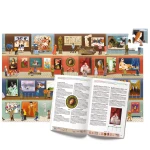 Puzzle obserwacja + gra W MUZEUM 500 el. / Djeco