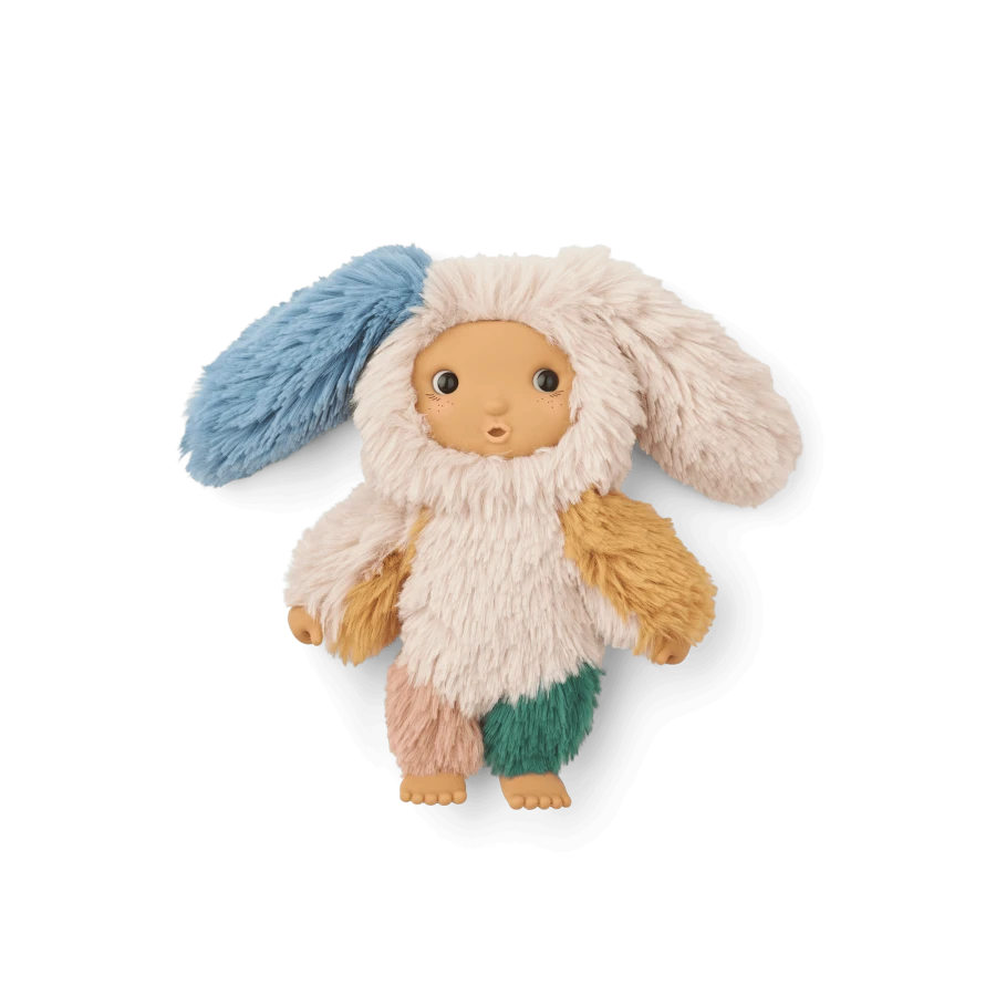 Pluszowa lalka Miko Riley Mini - Sandy multi mix / Liewood
