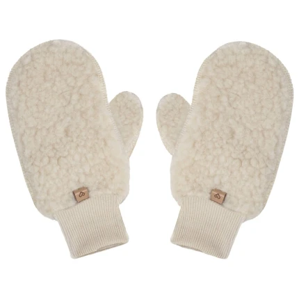 Rękawiczki dla dorosłych wełniane Nevada - beige / Zaffiro
