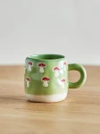 Kubek dziecięcy z kamionki Millie - Green / Bloomingville Mini