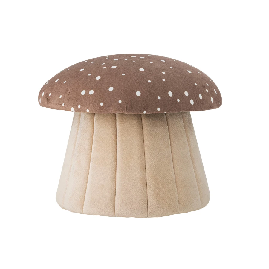 Pufa Grzybek Lue - Multi, Brązowy / Bloomingville MINI