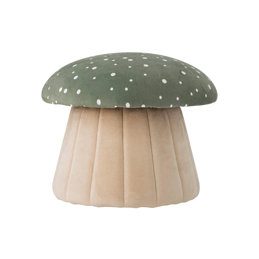 Pufa Grzybek Lue - Multi, Zielony / Bloomingville MINI