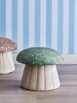 Pufa Grzybek Lue - Multi, Zielony / Bloomingville MINI
