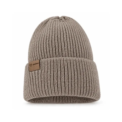 Czapka zimowa merino WINTER LATTE / Patulove
