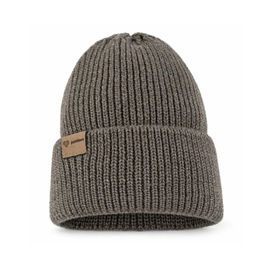 Czapka zimowa merino WINTER COCOA / Patulove